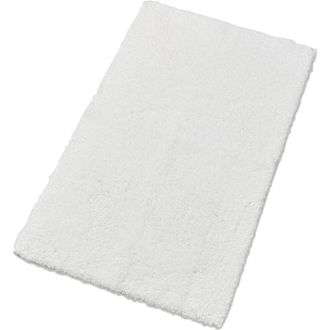 Christy Deep Pile Thick Non-Slip Bath Rug in White at Nordstrom