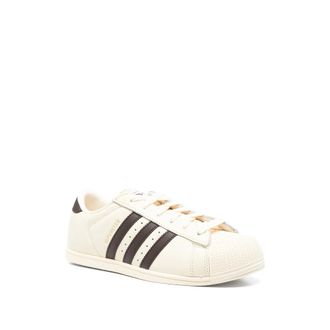 adidas Textile Low-Top Sneaker - Beige