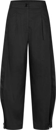 Masai Palas Broek Cropped - Dames - Vrijetijds broeken - Zwart - M - Katoen - Broeken