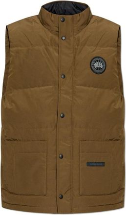 Canada Goose Down Vest Freestyle - Heren - Bodywarmers - Groen - S - Jassen