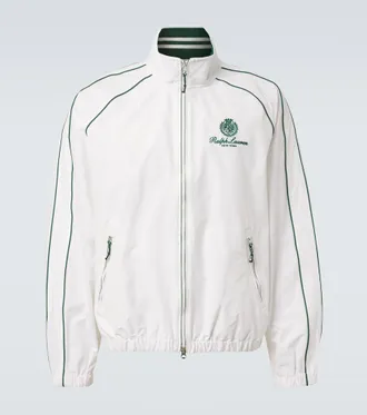 Polo Ralph Lauren Logo cotton-blend track jacket