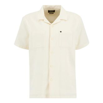 Barbour Msh5748 Short Sleeve Shirt - male - Barbour - Short Sleeve Shirts - White - XL - Shirts