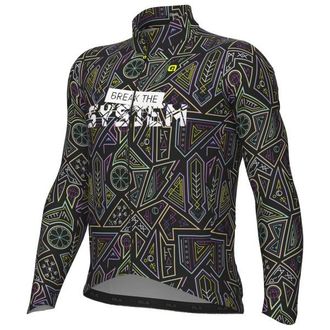 Al&eacute; Pragma System L/S Jersey Velotrikot f&uuml;r Herren | grau