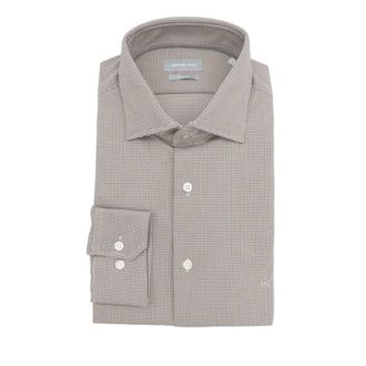 Michael Kors Hombre, Camisas, Marr&oacute;n, Talla: 2XL