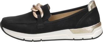 Rieker Sportief Loafers - Dames - Loafers - Zwart - 41 EU - Schoenen