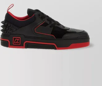 Christian Louboutin studded heel low-top sneakers