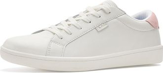 Keds Ace II Womens Shoes White/Blush Leather : 9.5 B - Medium