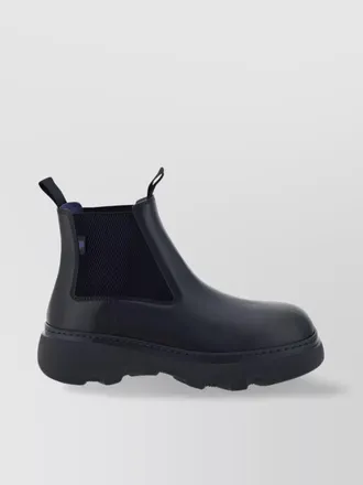 Burberry leather ankle boots