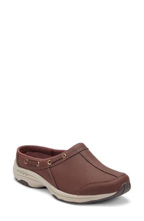 Easy Spirit Travelport Clog in Dark Red at Nordstrom, Size 10.5