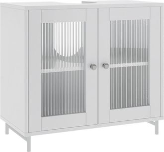 Vicco Mueble Bajo Lavabo Malte, Blanco, 60 X 58 Cm Vicco