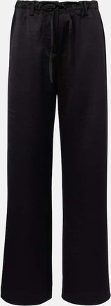 Proenza Schouler White Label Magnus crepe wide-leg pants