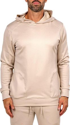 Maceoo Marthyr Pullover Hoodie in Beige at Nordstrom, Size Xx-Large