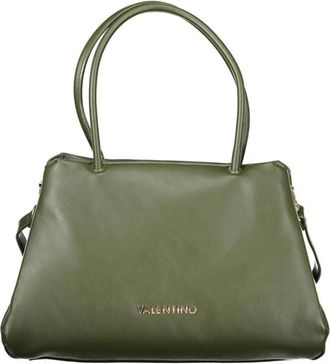 Valentino Polyethyleen Handtas met Textuurafwerking - Dames - Handtassen - Groen - ONE Size - Tassen