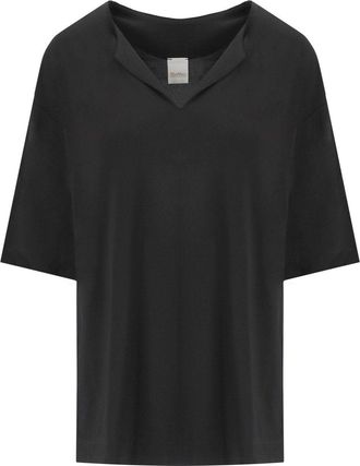 Max Mara BLUSA RIGEL NERA MAX MARA BEACHWEAR