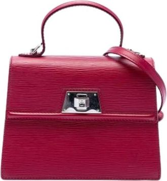 Louis Vuitton Pre-owned Sevigne PM - Dames - Vintage Handtas - Roze - ONE Size - Leer - Vintage