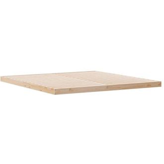 vidaXL Struttura letto a terra Naturale 180 x 220 cm - Vidaxl