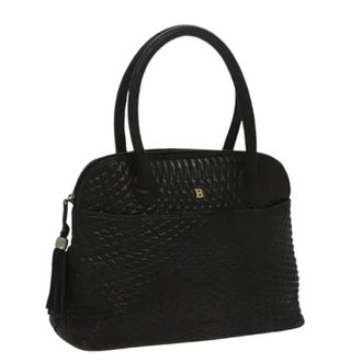 Bally Pre-owned Handbags, female, Black, Size: ONE SIZE Pre-owned Hand Bag
