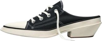 Converse Chuck 70 De Luxe Pointed Mule Hak Platform - Dames - Muiltjes - Zwart - 40 EU - Schoenen
