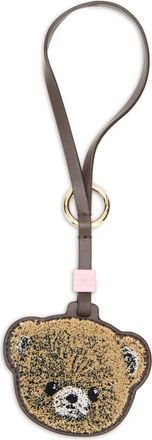 Ganni Portachiavi Teddy Bear - - Bags - Donna - Marrone - ONE SIZE