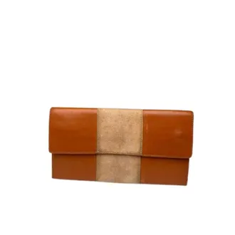 Dior Pre-owned Clutches, female, Orange, Size: ONE SIZE Pre-owned Vintage Cardholder / ID Holder