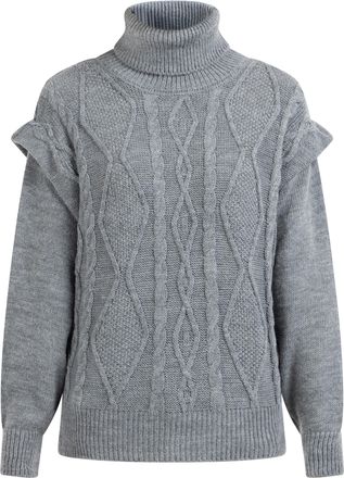 Dreimaster Dreimaster Gebreide trui naemi Dames donkergrijs gem