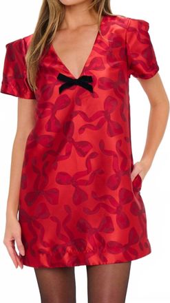 Show me your Mumu Jeanette Bow Dress In Bow What Fun