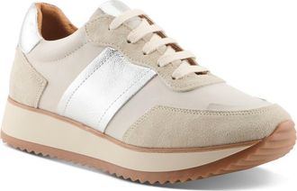 Spring Step Compter Sneaker in Off White Suede at Nordstrom, Size 9.5-10Us