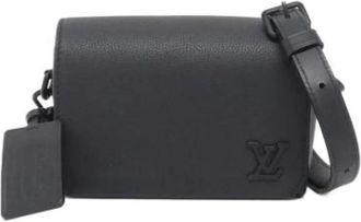 Louis Vuitton Pre-owned Cross Body Bags, female, Black, Size: ONE SIZE Pre-owned Leather louis-vuitton-bags