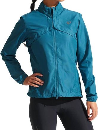 Pearl Izumi Womens Quest Barrier Convertible Jacket In Ocean Blue
