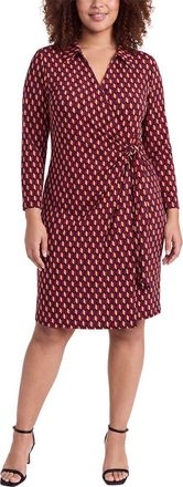 Anne Klein Plus Wrap Shirtdress
