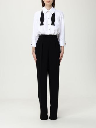 Elisabetta Franchi Tuta in popeline e crepe Elisabetta Franchi