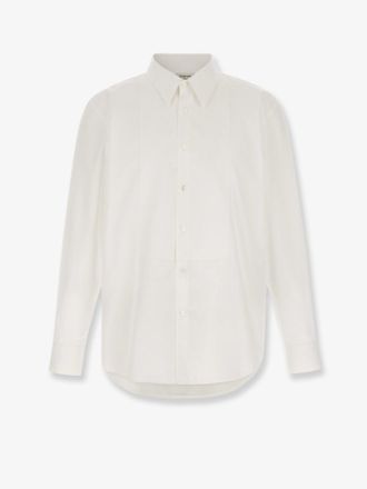 Saint Laurent Camicia in cotone con plastron - SAINT LAURENT - gender_Man