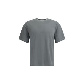 Saint Laurent Bicolor Cotton Mens T-Shirt