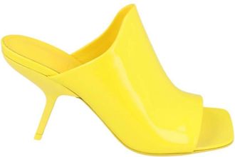 Ferragamo Era Patent Leather Mules, Size 7.5 C