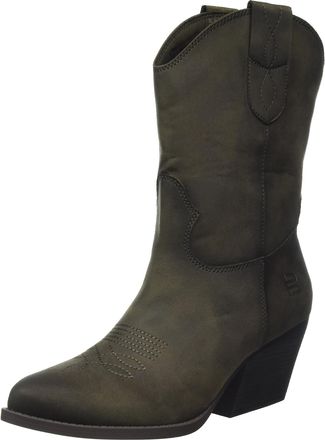 Bagatt Womens D12-ag030 Western Boots, Dark Green, 4 UK