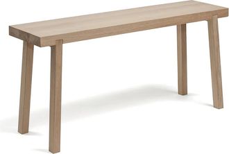 side by side HockerBank, 95 x 45 cm, Eiche natur