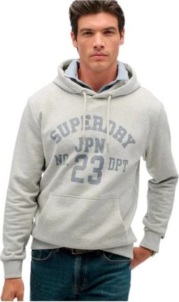 Superdry Uomo, Felpe, Grigio, 2Xl, new