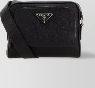 Prada leather crossbody bag