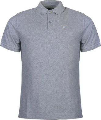 Barbour Mens Barbour Sports Polo 215G - Grey Marl