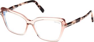 Tom Ford Womens Opticals Shiny Pink 55mm Opticals