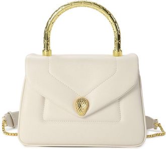 Tiffany & Fred Leather Top Handle Satchel