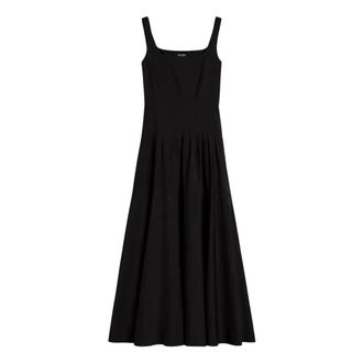 Max Mara Maxi Dresses, female, Black, Size: XS Mstfeltre Dress