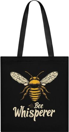 Generic Bee Whisperer Womens Tote Casual Shopping Bag Lightweight Shoulder Bags Hobos Handbag for Work Travel Daily 35x40cm