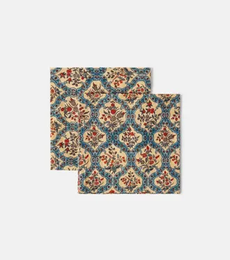 Lyria Set di 2 tovaglioli Hoya in lino