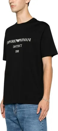 Emporio Armani Hombre, Camisetas, Negro, Talla: S