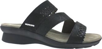 Mephisto Womens Prisca Sandal In Black