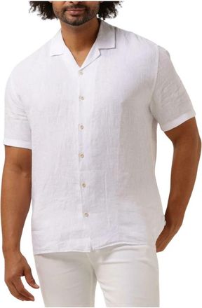 The Goodpeople Heren Casual Overhemd Sun - Heren - Korte mouwen Overhemden - Wit - M - Overhemden