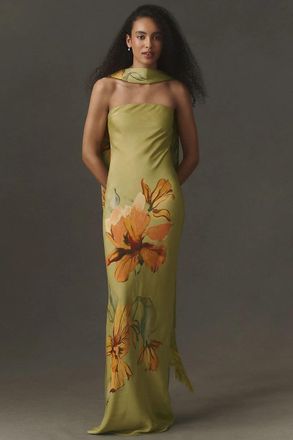 Rococo Sand Sand Strapless Maxi Dress