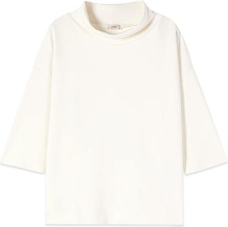 Oltre Hoodies - Dames - Longsleeves - Wit - M - Tops