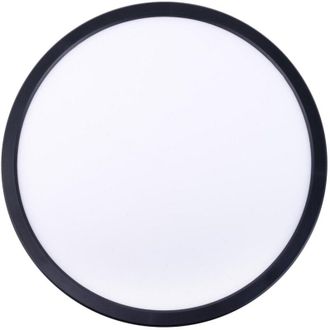 N&auml;ve Naeve Carlo L&aacute;mpara De Techo Empotrada Led Regulable De 54 Cm Cct, Color Negro, 6500 K, Ip44, Funci&oacute;n De Temporizador